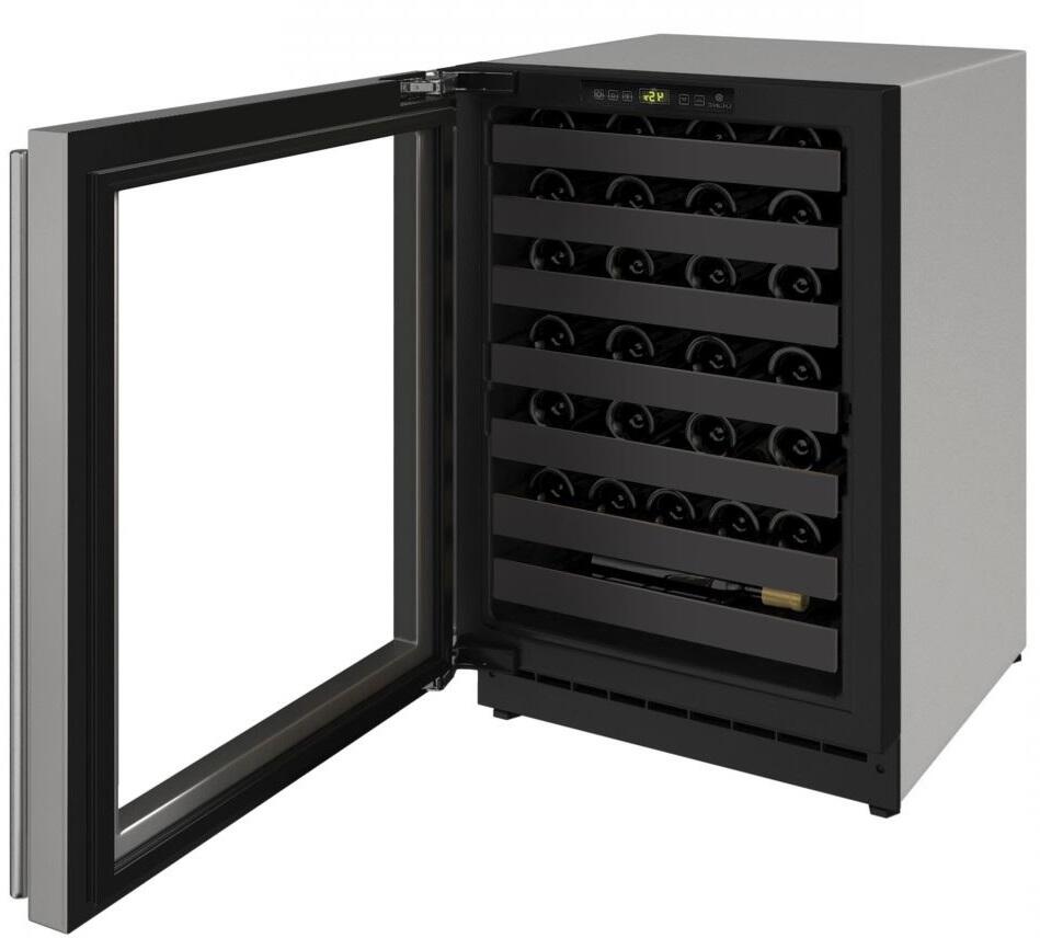 U-Line U2224WCS15A 2000 Series 24 Inch Stainless Steel Wine Cooler