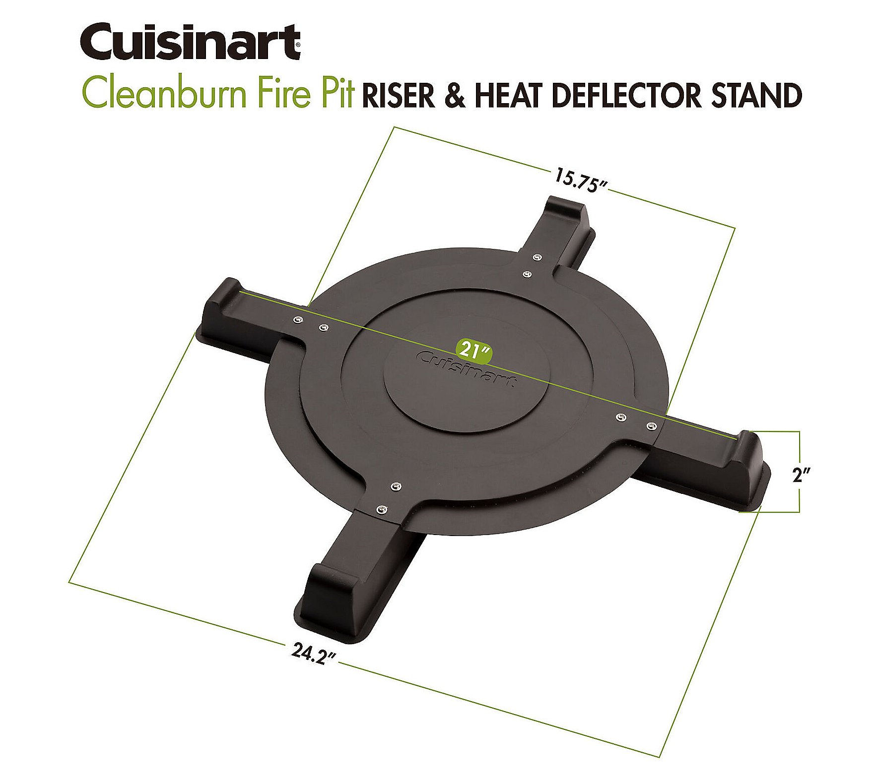 Cuisinart Cleanburn Fire Pit Riser