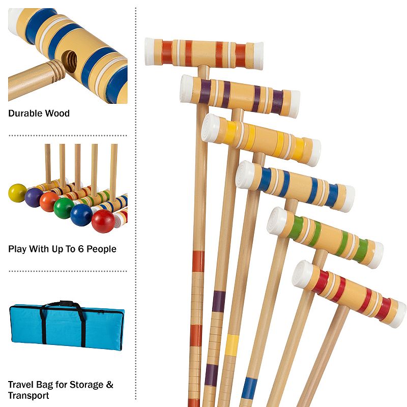 Trademark Games Complete Croquet Set