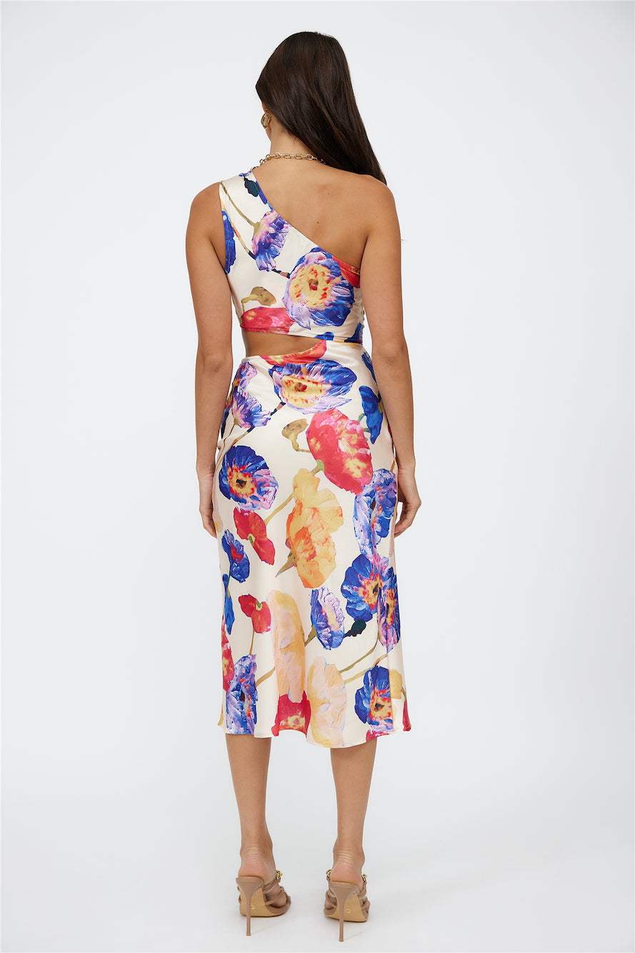 Sweet Affair Midi Dress Floral