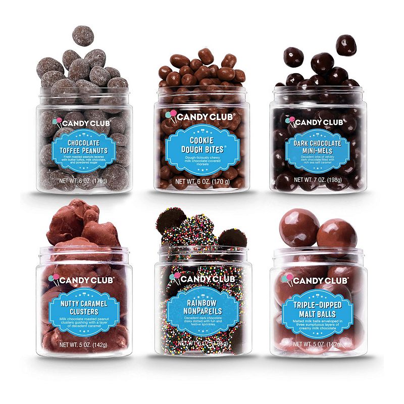 Candy Club Choco-lover's Delight Small Cup Set of 6