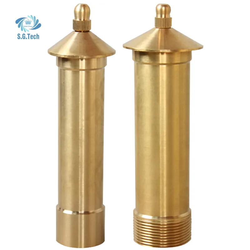 Manufacturer Supply Brass Water Umbrella Fountain Nozzle Dancing Musical Garden Fountain Nozzle Pool Fountain Nozzle