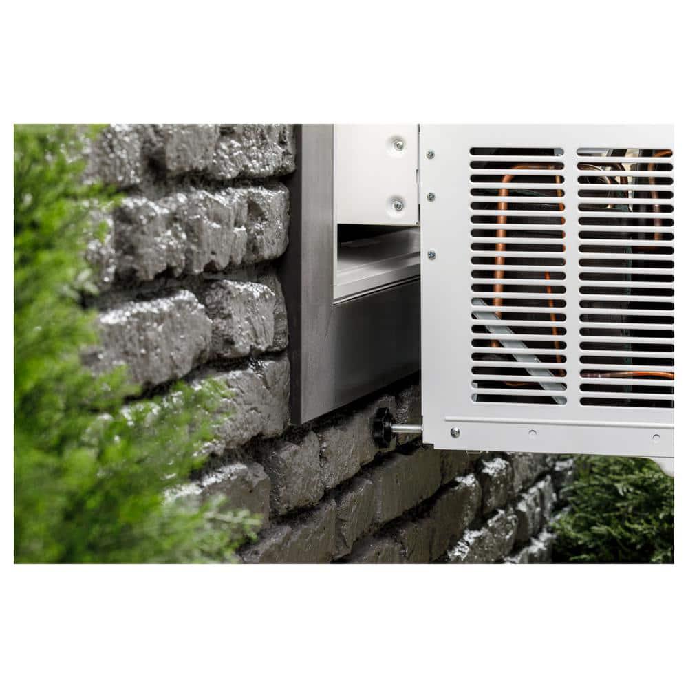 GE Profile 6100 BTU 115Volt ClearView Ultra Quiet Window Air Conditioner for Small Rooms Full Window View Easy Install