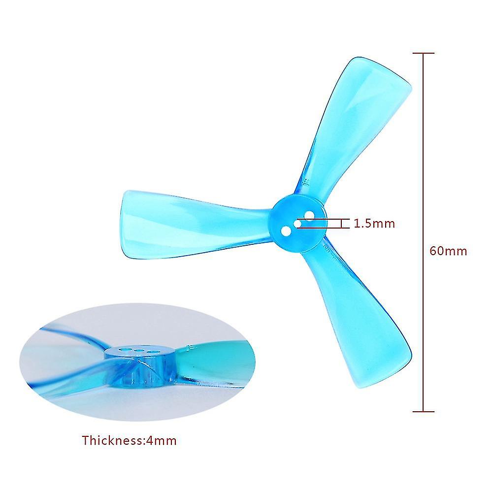 4pair For Nazgul Cine 2525 2.5inch Tri-blade/3 Blade Propeller Prop Cw Ccw For Fpv Protek25 Drone P