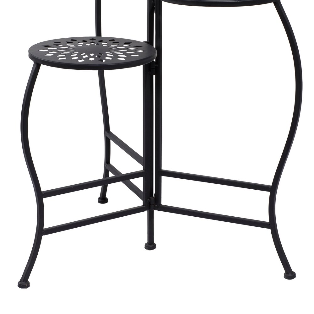 Metal Indoor Outdoor 3 Tier Plantstand