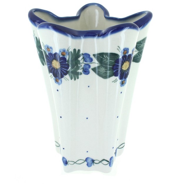 Blue Rose Polish Pottery 30 4 Wr Unikat Large Vase