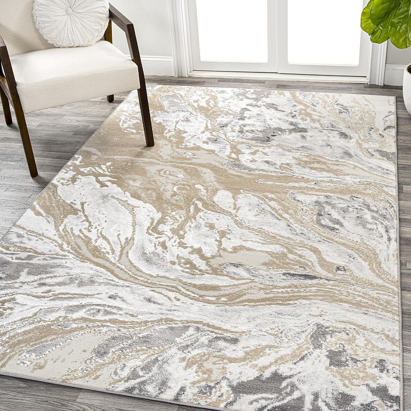 Jonathan Y Swirl Marbled Pattern Area Rug