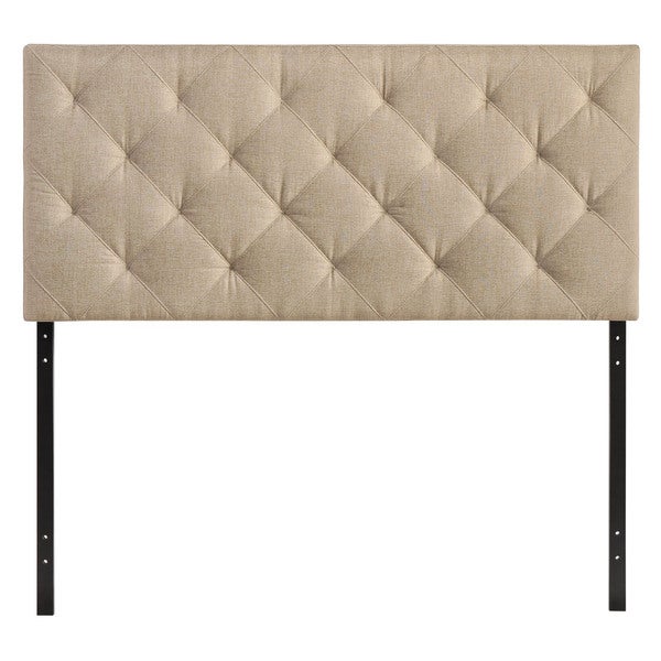 Theodore Queen Linen Tufted Headboard - - 8676957