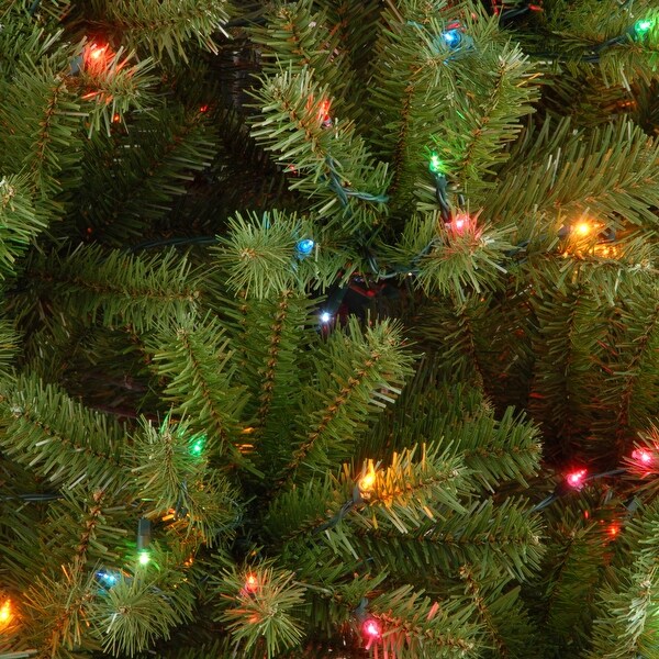 National Tree Company 7' Prelit Christmas Tree w/Clear or Multicolor Bulbs