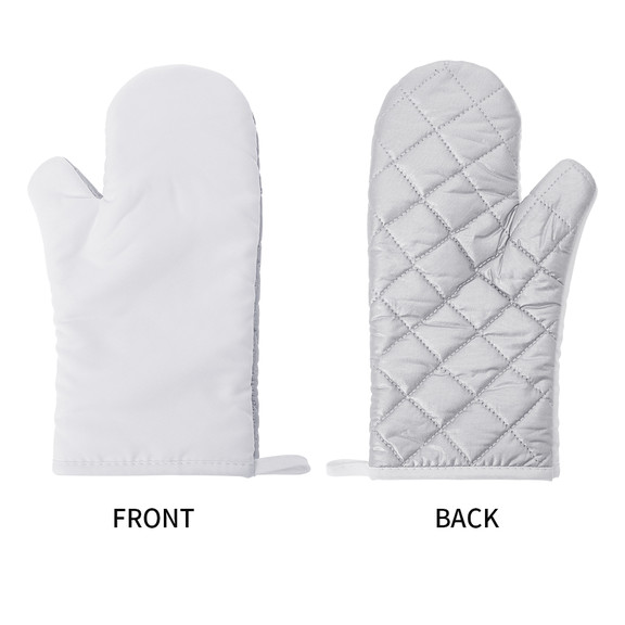 Muka Sublimation White Oven Mitt  Heat Resistant K...