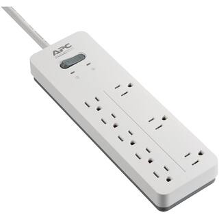 APC SurgeArrest 8-Outlet Power Strip Surge Protector PH8W