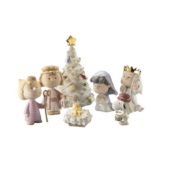 Lenox Peanuts 7Piece Christmas Pageant Figurines