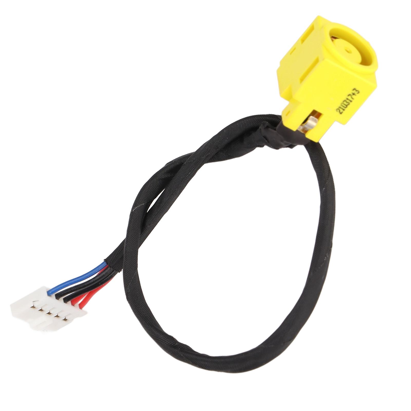 Dc Power Jack Cable Abs Material Easy Replaceable Small Compact Connector For Lenovo Essential B590 Pn: 50.4te08.031