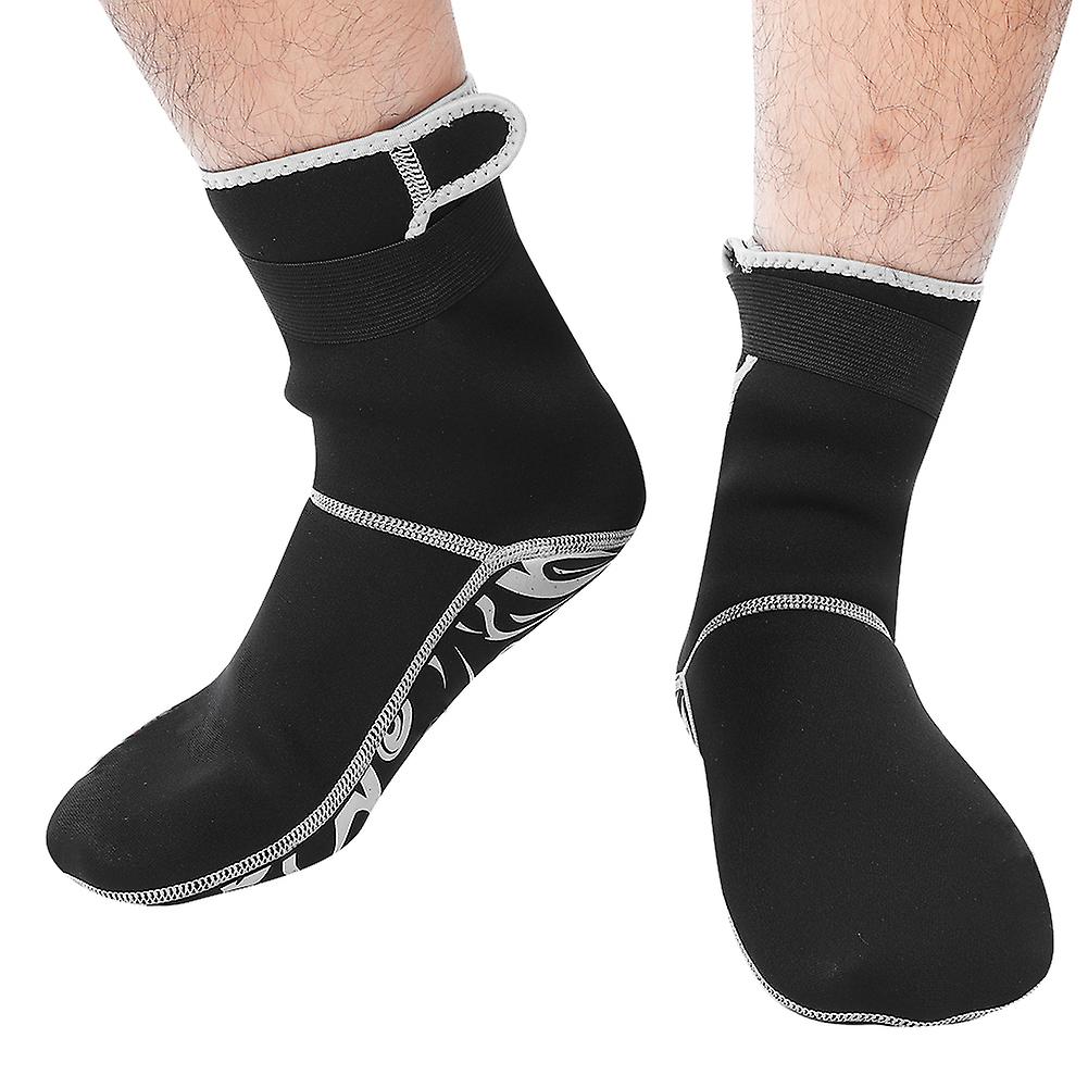 Keep Diving 3mm Neoprene Scuba Diving Snorkeling Surfing Swimming Socks Foot Protector (m)