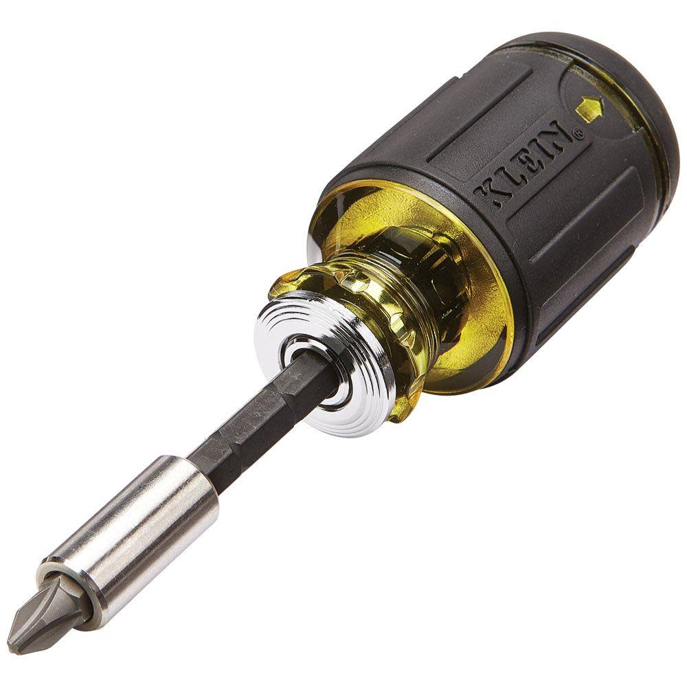 8-in-1 Adjust. Stubby Screwdriver