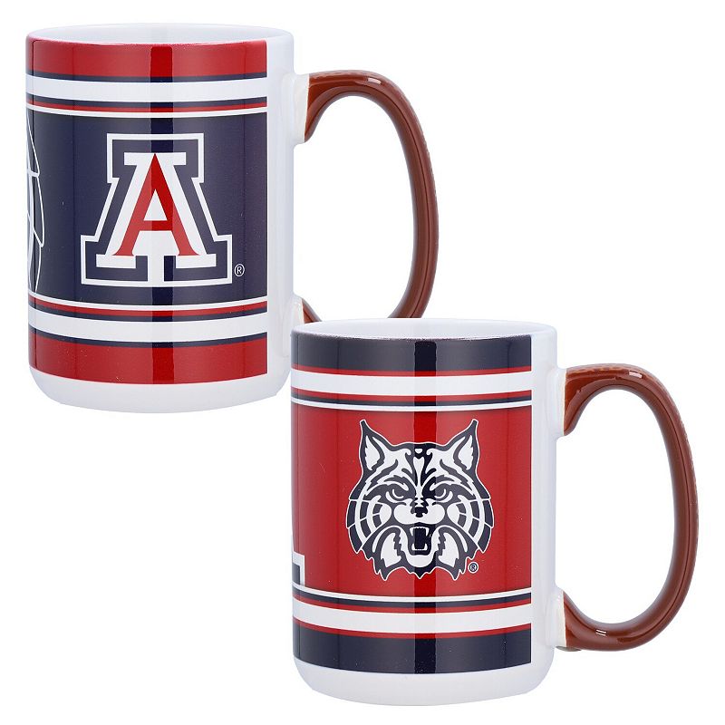 Arizona Wildcats 15oz. Home and Away 2-Pack Mug Set