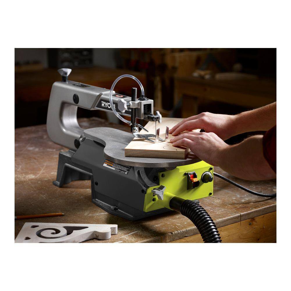 RYOBI 1.2 Amp Corded 16 in. Scroll Saw SC165VS