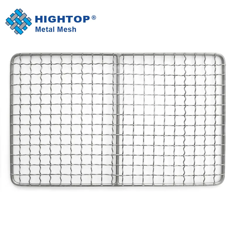 Barbecue Titanium Grade 2 wire 0.5mm opening size 0.7mm bbq Mesh Wire Net