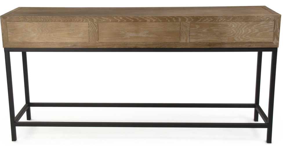 Finneas Console   Industrial   Console Tables   by HedgeApple  Houzz