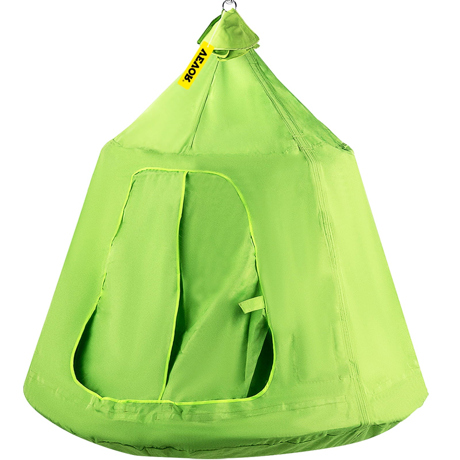 VEVORbrand 43" Hanging Tree Tent for Kids & Adult, Max.440lbs Capacity  Indoor Outdoor Swing Tree Tent Hammock Green