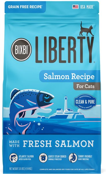 BIXBI Liberty Salmon Recipe Grain-Free Dry Cat Food