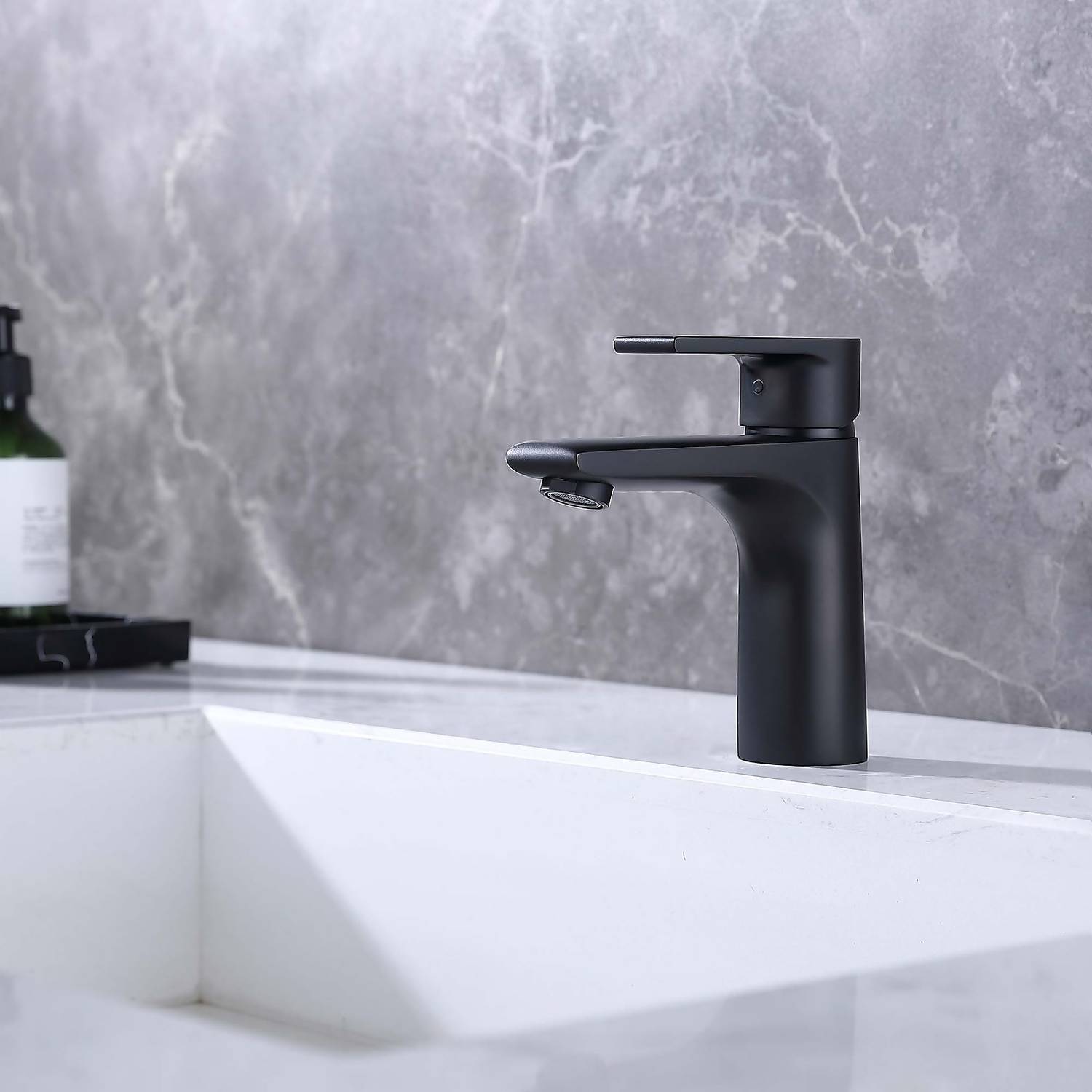 Anstey Basin Mixer Tap Black