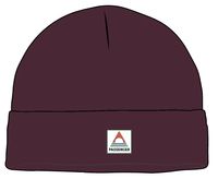 Core Recycled Low-Top Beanie - Wine