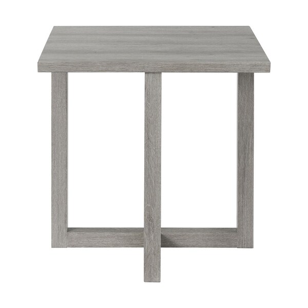 Picket House Furnishings Dawson End Table Only in Grey