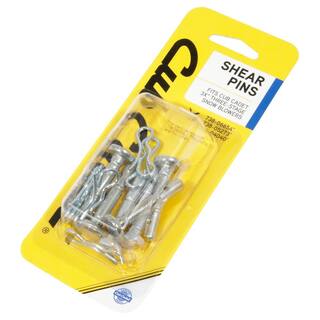 Cub Cadet Original Equipment Shear Pins for All Cub Cadet 3X Three Stage Snow Blowers (Set of 6) 490-241-C062