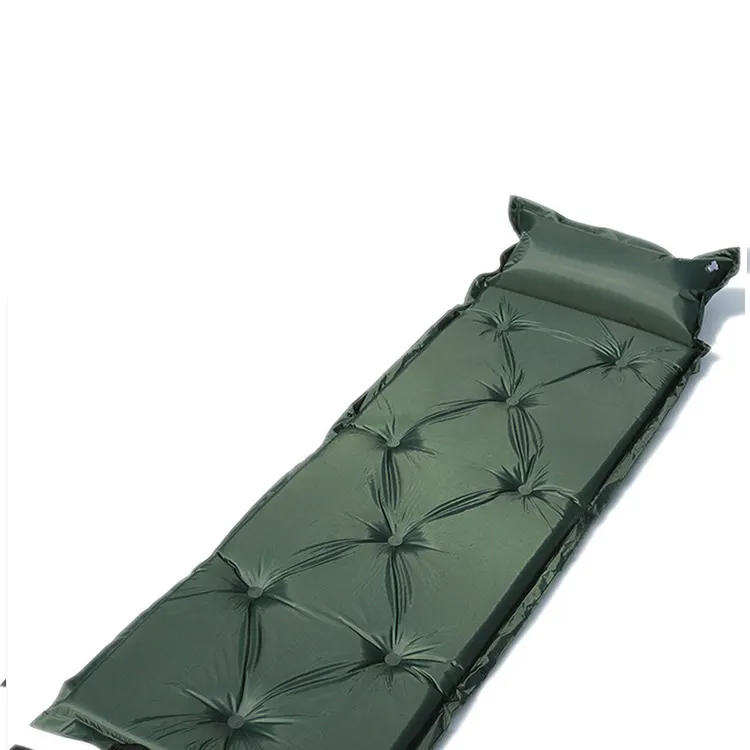 RECTANGLE SELF INFLATING CAMPING MATTRESS MAT AIR BED HIGH DENSITY HIKING MAT