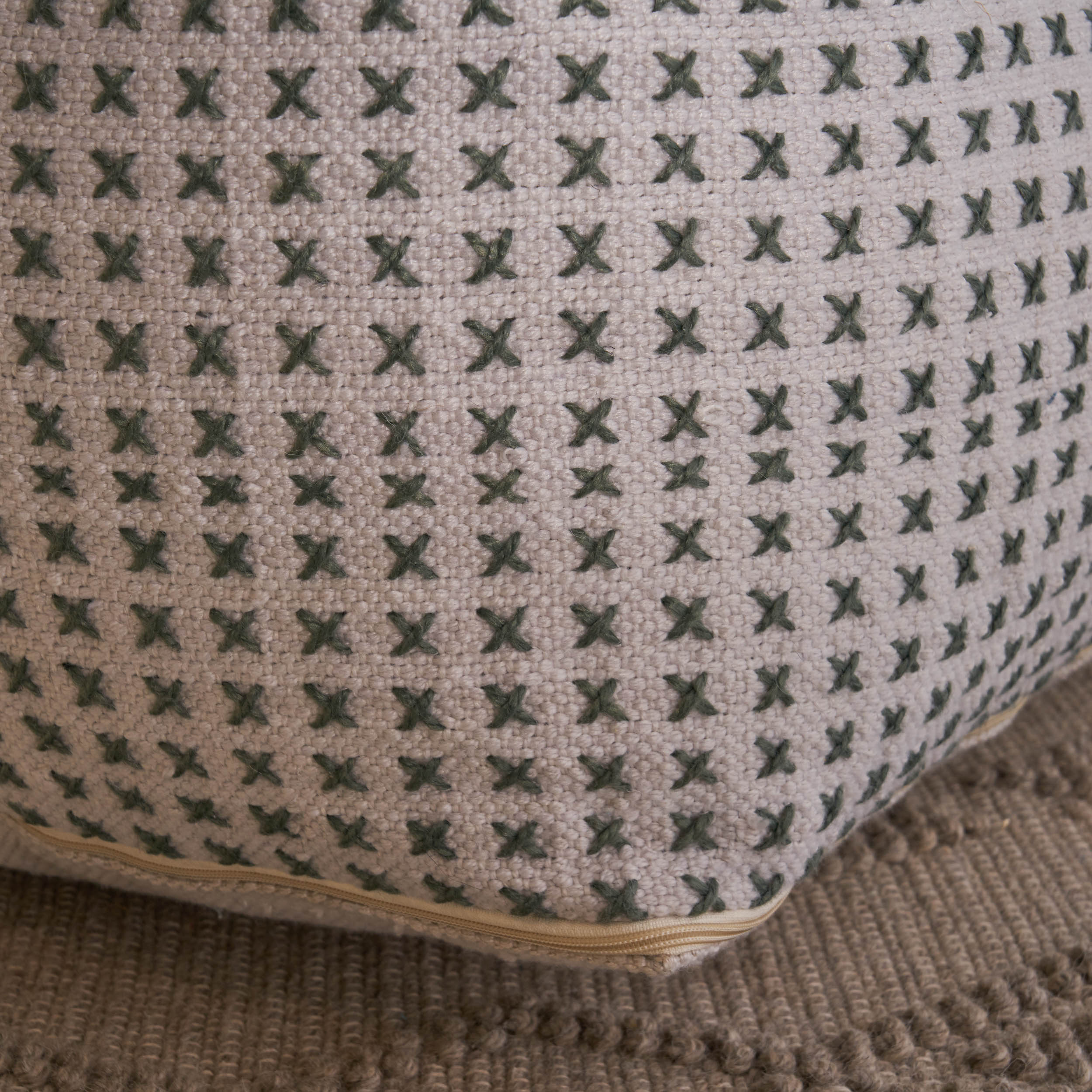 Breenda Large Square Casual Pouf