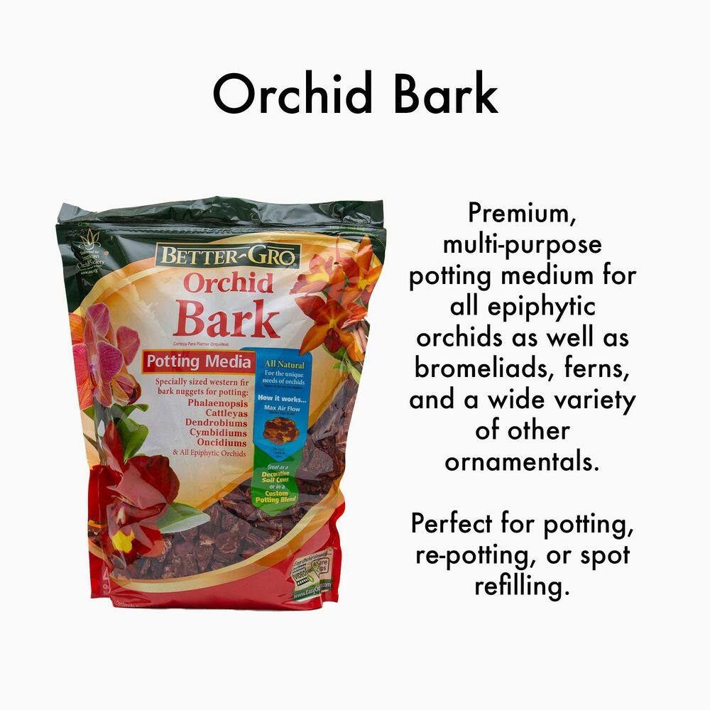 Better-Gro 8 qt. Orchid Bark Twin Pack 50193