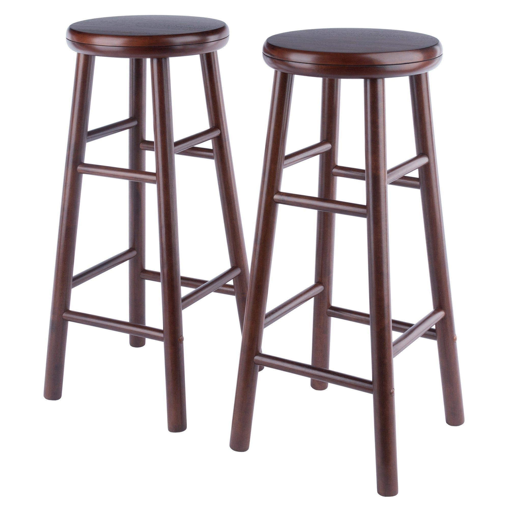 Selby 2-Pc Swivel Seat Bar Stool Set - 13.39 x 13.39 x 30.20 inches