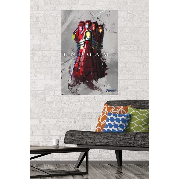 Trends International Marvel Avengers Endgame Stark Gauntlet Unframed Wall Poster Prints