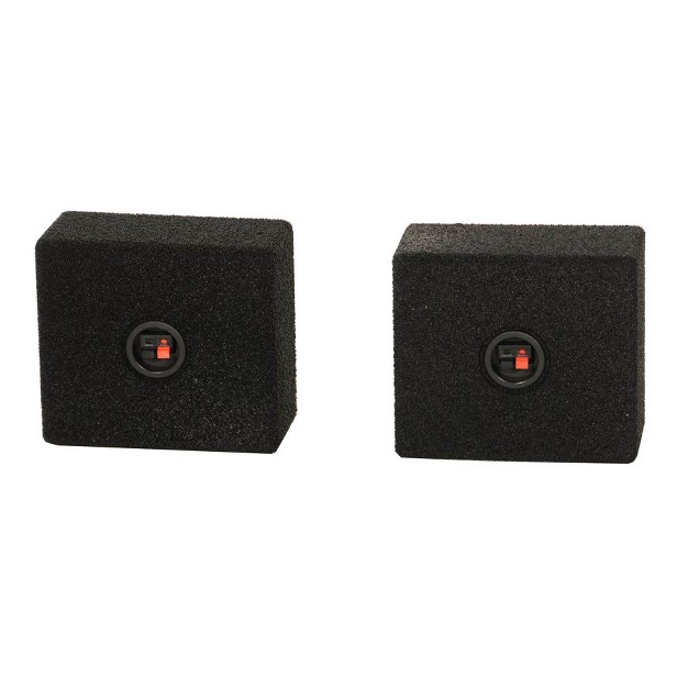 Bedliner Spray Car Speaker Box Enclosures Pair 2 Pack