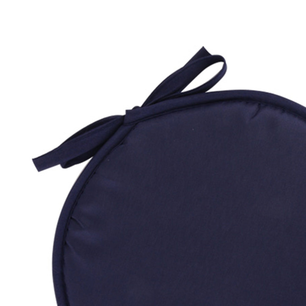 NUOLUX 1pc Household Round Shape Seat Cushion Thickened Chairs Cushions Sponge Seat Cushion for Home School Office Restaurant (Dark Blue Round Diameter 30cm)