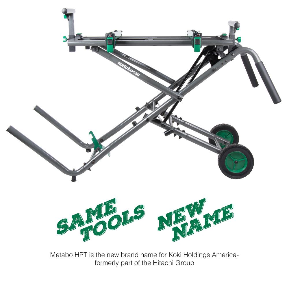 Fold and Roll Miter Saw Stand ;