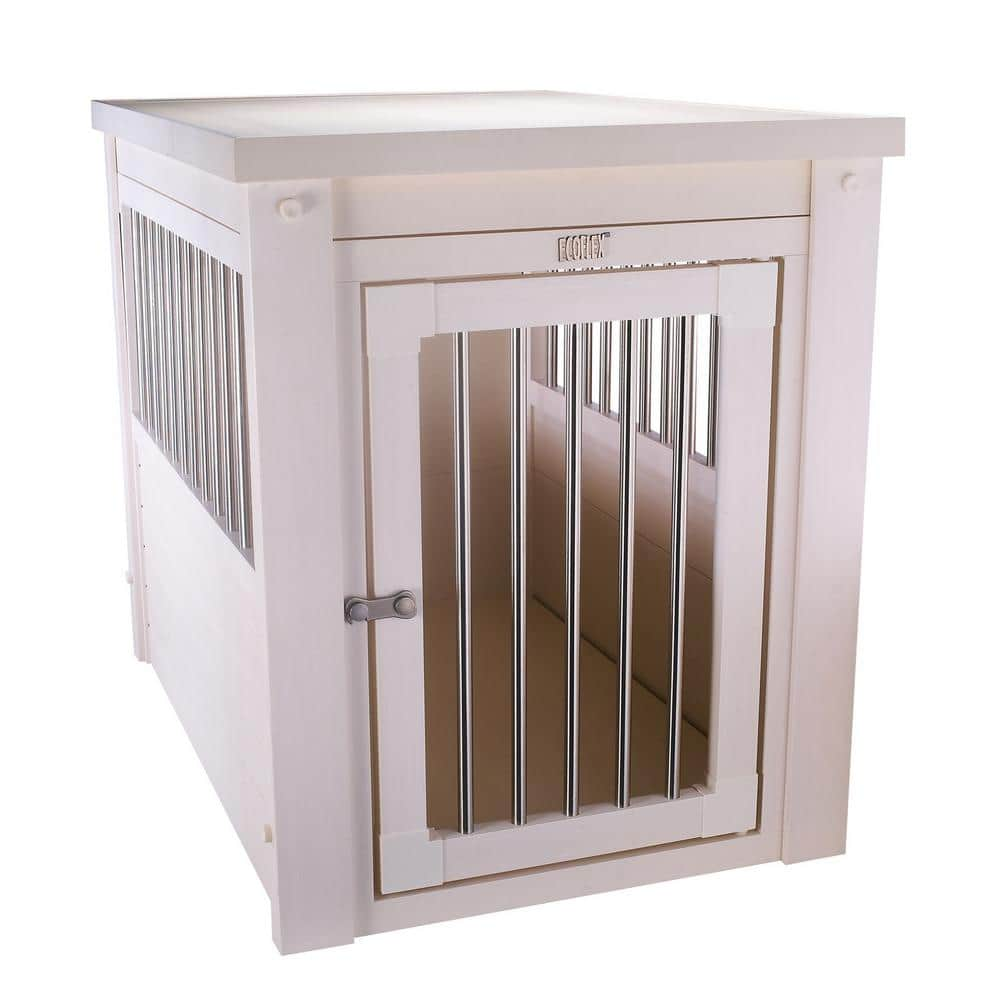 ecoFLEX Dog Crate - Antique White Medium EHHC404M