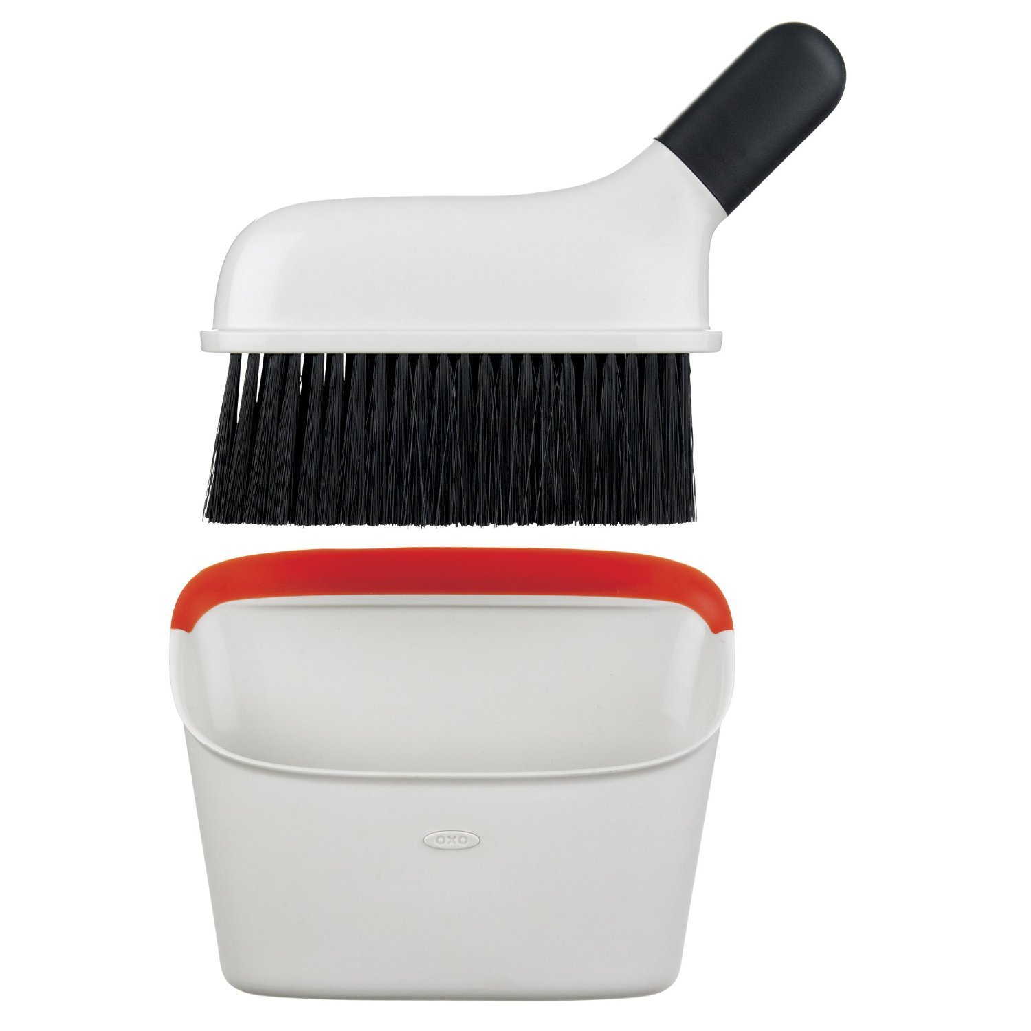 OXO Good Grips Dustpan and Brush Set, White