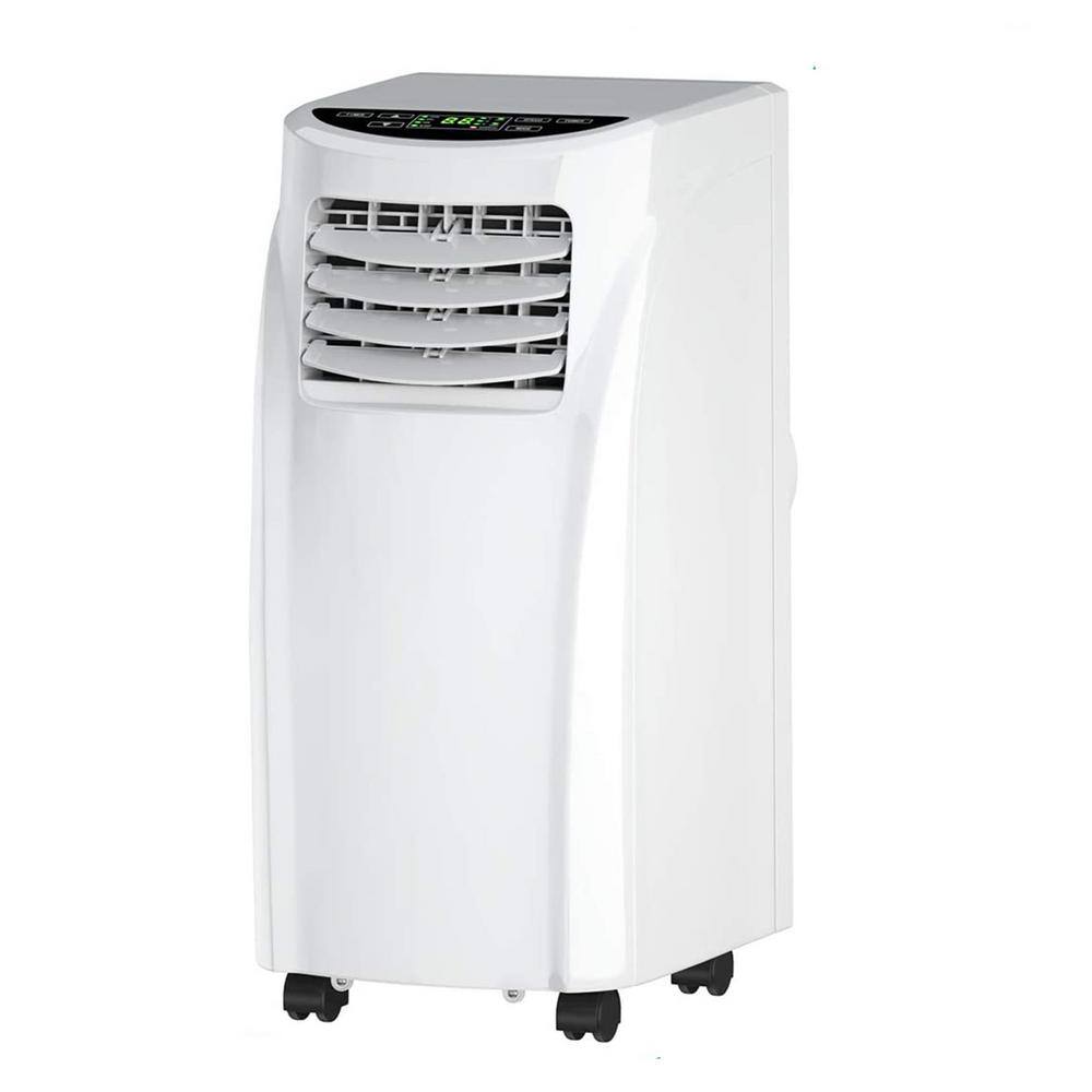 Gymax 3-in 1 8000 BTU Portable Air Conditioner Cooler Fan Dehumidifier with Wheels GYM07548