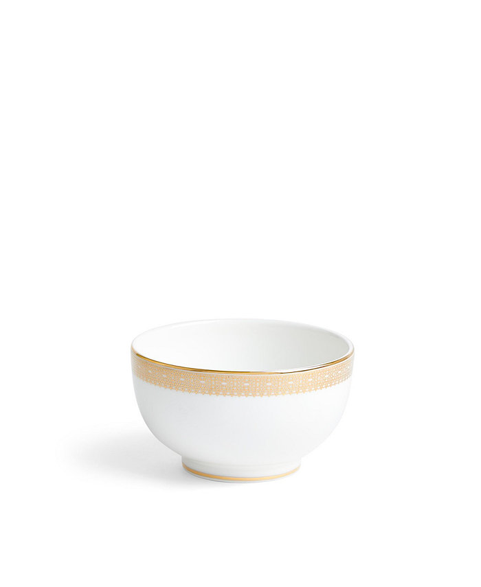 Wedgwood Vera Lace Gold Rice Bowl