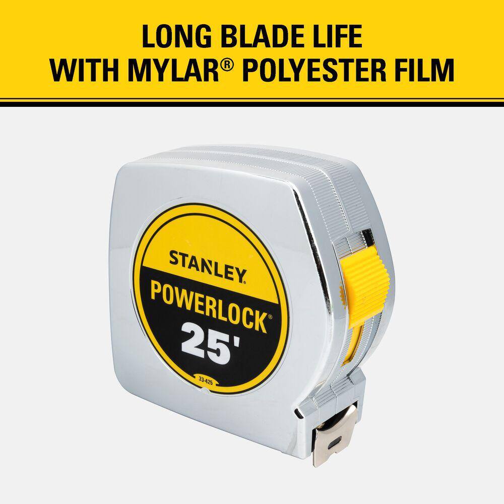 Stanley 25 ft. PowerLock Tape Measure 33-425D