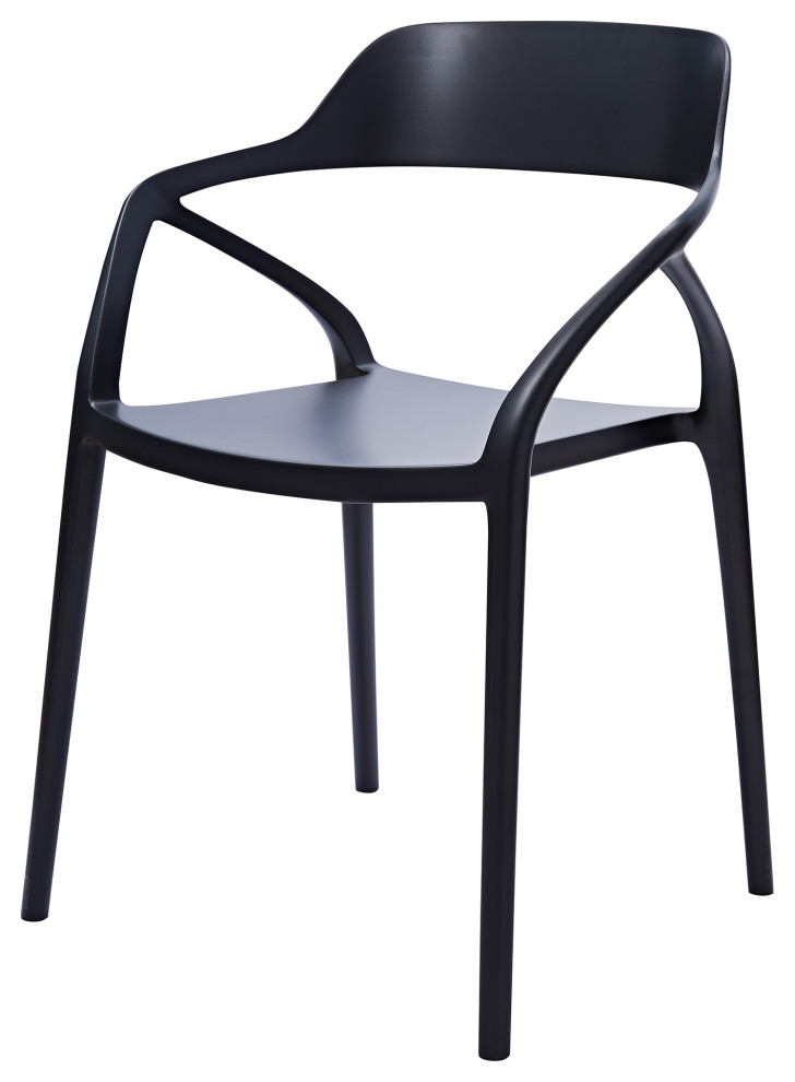 Midcentury Polypropylene Side Chair   Midcentury   Dining Chairs   by CII  Houzz