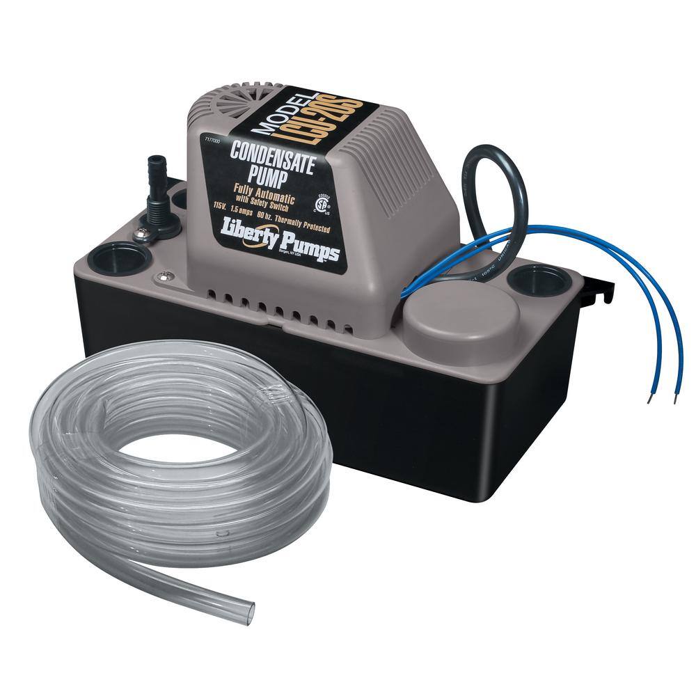 Liberty Pumps LCU 115-Volt Condensate Removal Pump with Safety Switch and Tube LCU-20ST