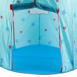 Nyeekoy Kids Play Tent Playhouse with Carrying Case Blue MSP2500021