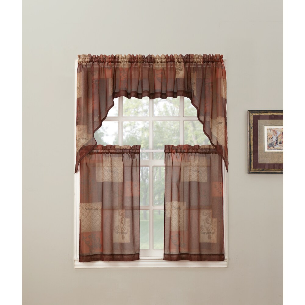 No. 918 Eden Rod Pocket Window Valance