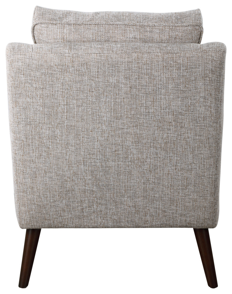 O  x27Brien Armchair  Stone   Midcentury   Armchairs And Accent Chairs   by HedgeApple  Houzz