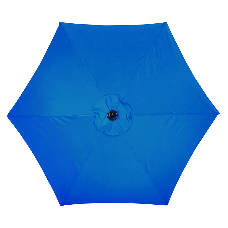 SOLAR UMBRELLA 9'RYL BLU