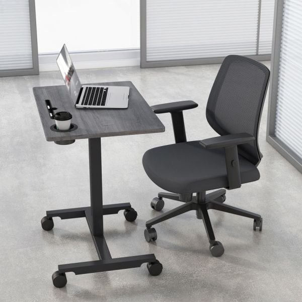 Lorell Height-adjustable Mobile Desk