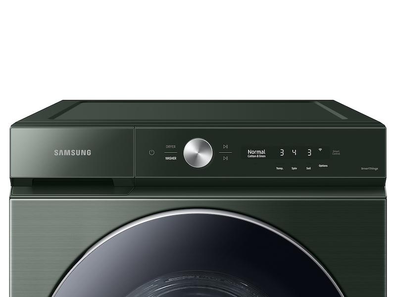 Samsung WF53BB8900AG Bespoke 5.3 Cu. Ft. Ultra Capacity Front Load Washer With Ai Optiwash™ And Auto Dispense In Forest Green